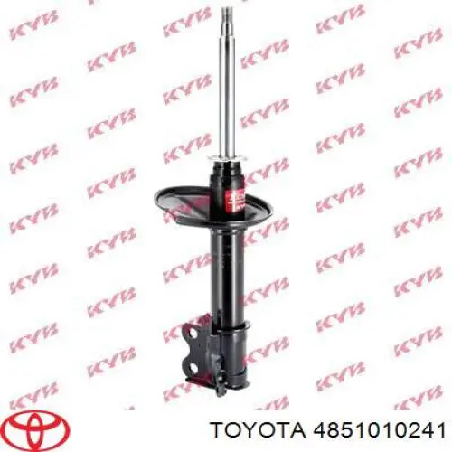 Амортизатор передній, правий 4851010241 Toyota