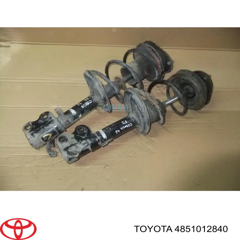 Амортизатор передній, правий Toyota 4851012840 ціна, від 51.00 USD