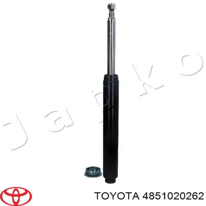 4851020393 Toyota амортизатор передній, правий