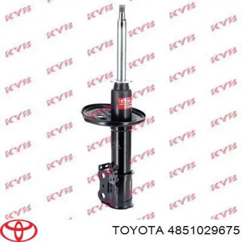 Амортизатор передній, правий Toyota 485402B270 ціна, від 43.20 USD