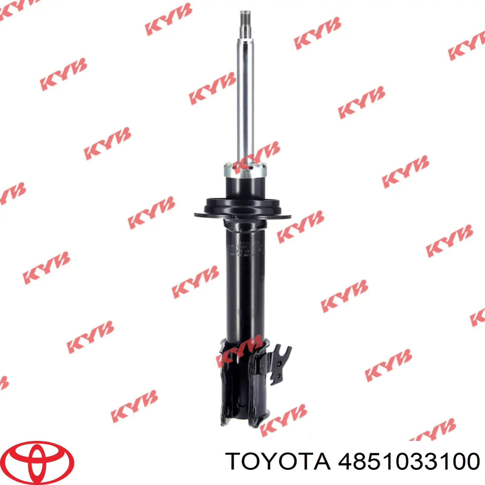 Купити 4851033100 Toyota Амортизатор передній, правий