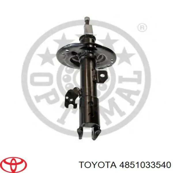 Амортизатор передній, правий 4851033540 Toyota