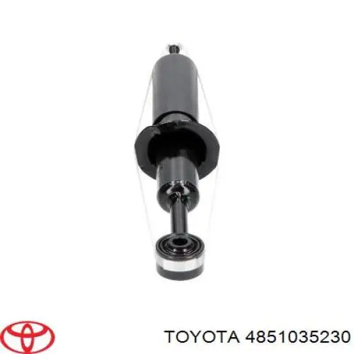 Стойка амортизатора передняя Toyota 4851035230 ціна, від 41.76 USD