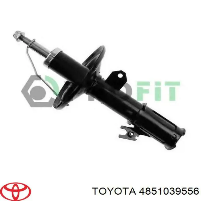 Амортизатор передній, правий Toyota 4851039556 ціна, від 85.41 USD