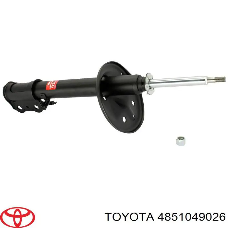 Амортизатор передній, правий 4851049026 Toyota