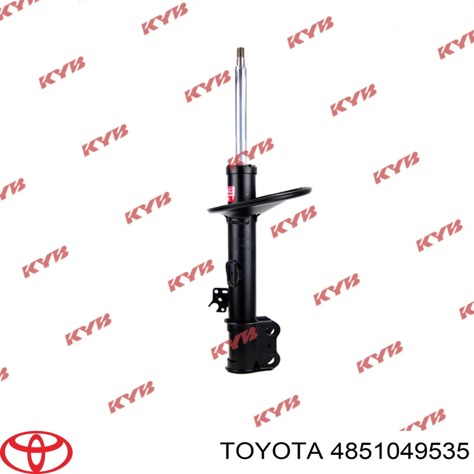 Купити 4851049535 Toyota Амортизатор передній, правий