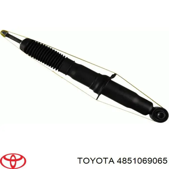 Стойка амортизатора передняя Toyota 4851069065 ціна, від 77.18 USD