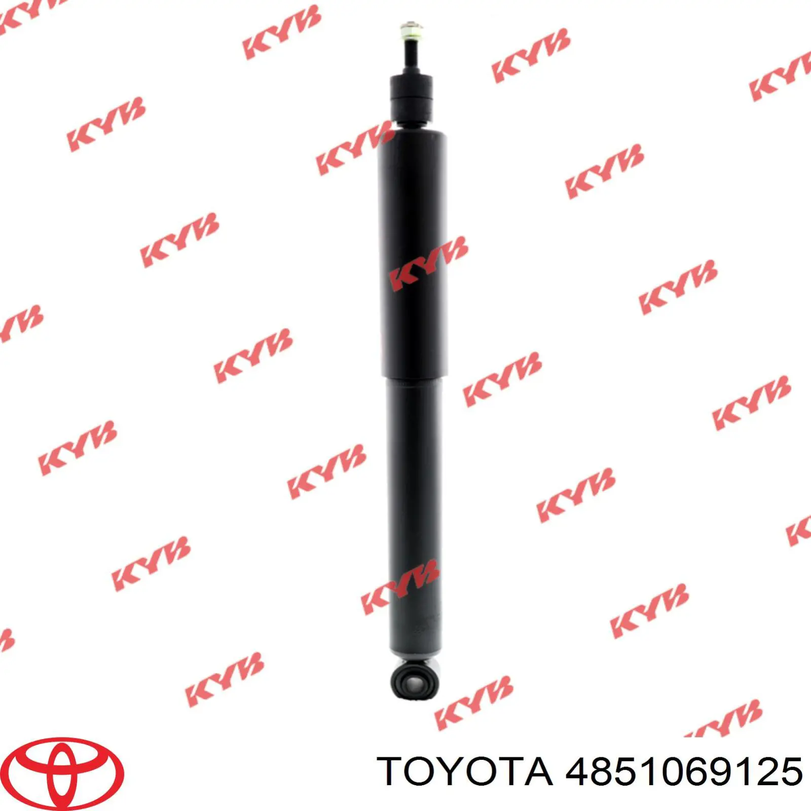Амортизатор задній, правий Toyota 4851069125 ціна, від 37.58 USD