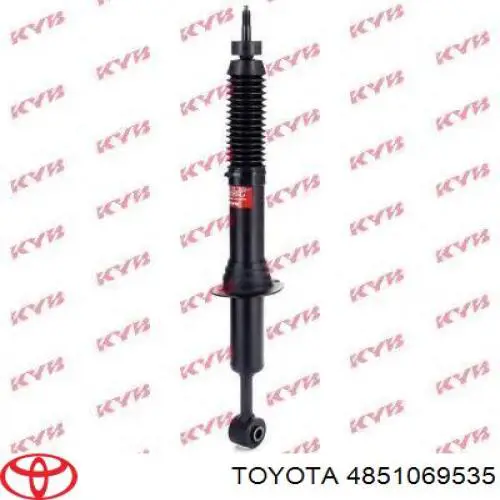 Стойка амортизатора передняя Toyota 4851069535 ціна, від 38.26 USD