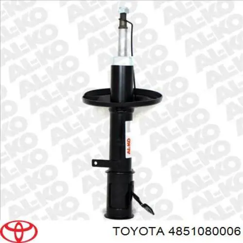 Амортизатор передній, правий 4851080006 Toyota