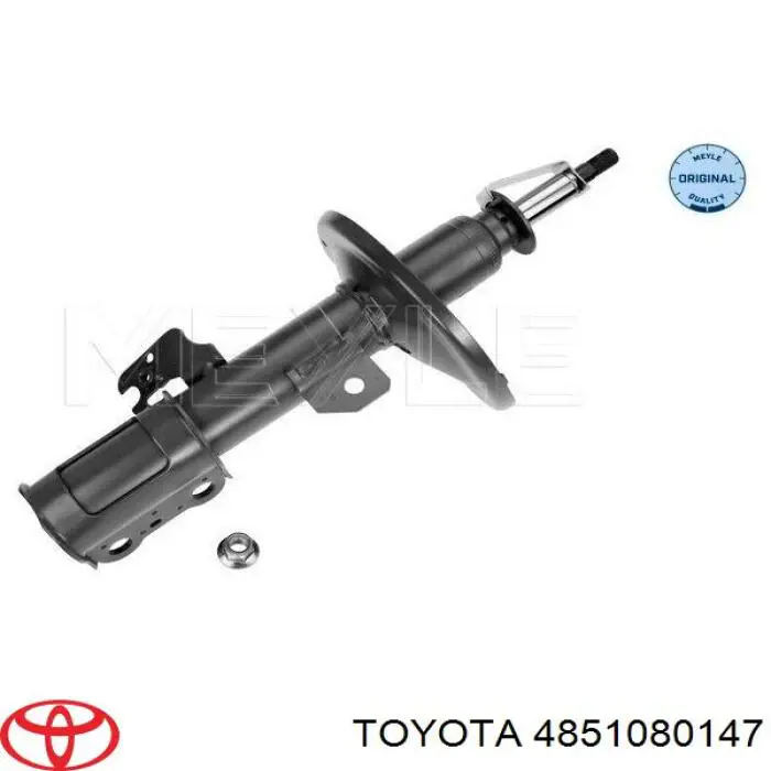 Амортизатор передній, правий 4851080147 Toyota