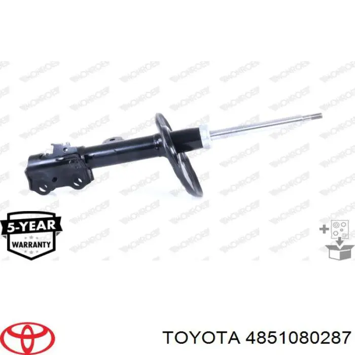4851080287 Toyota Амортизатор передньої підвіски