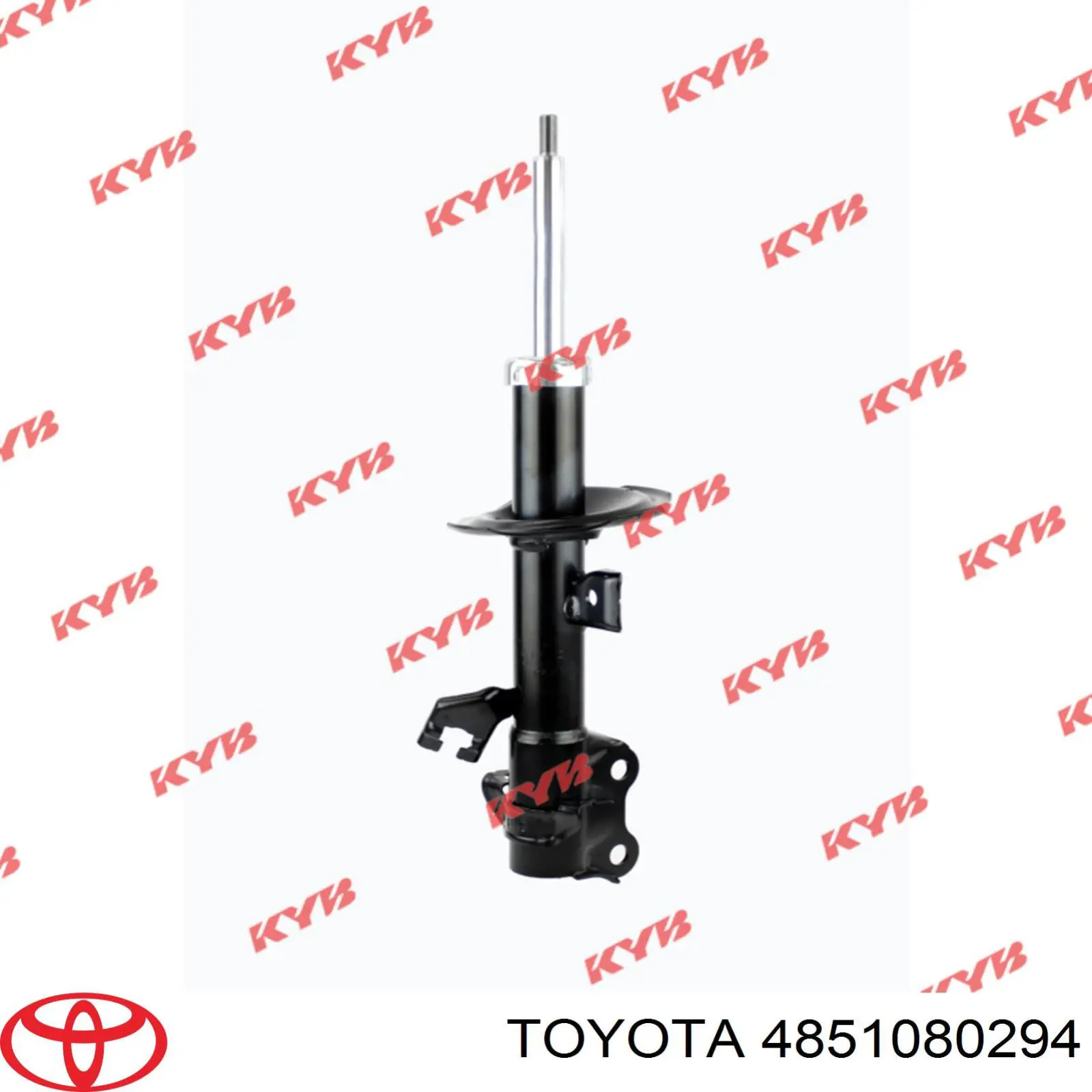 Амортизатор передній, правий 4851080294 Toyota