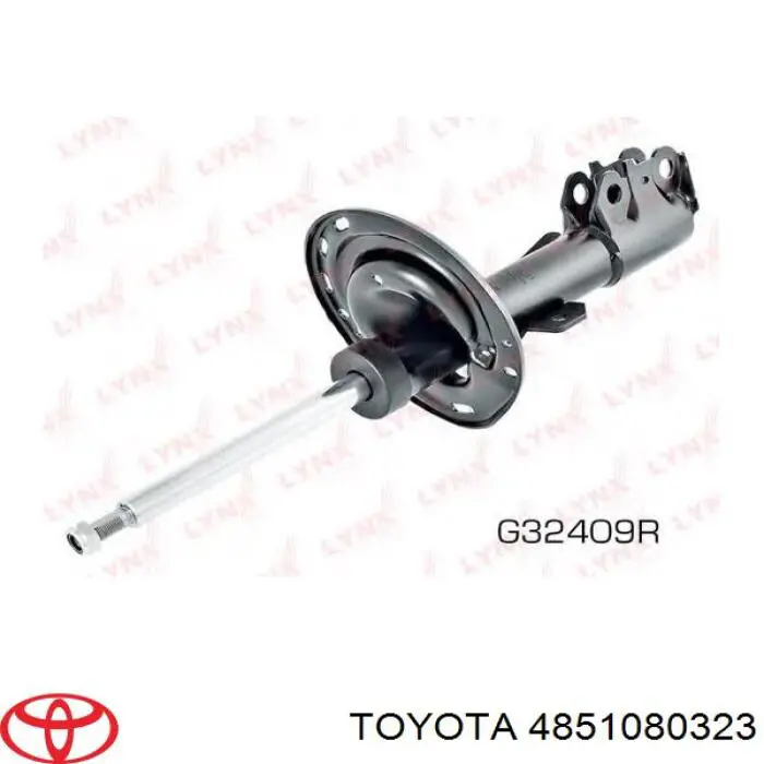 Купити 4851080323 Toyota Амортизатор передній, правий