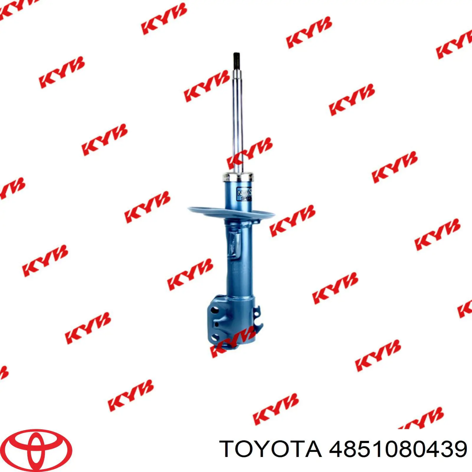 4851080439 Toyota Амортизатор передньої підвіски