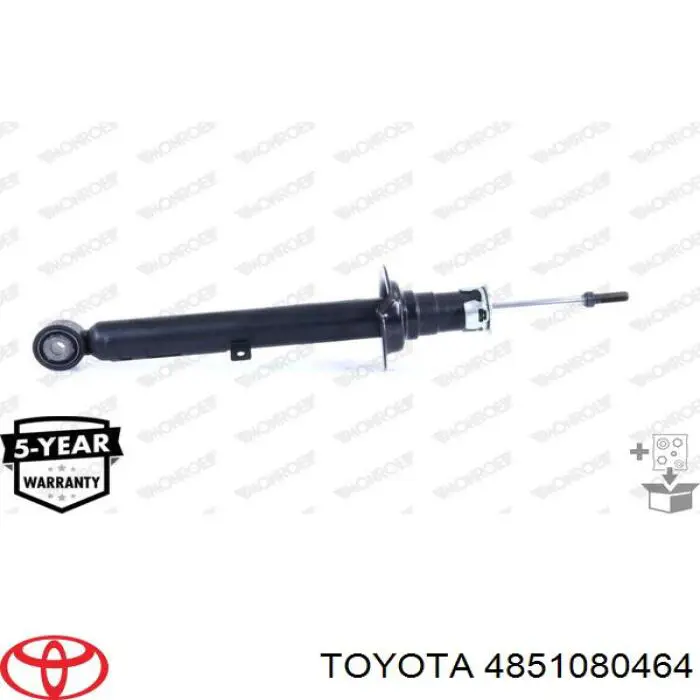 Амортизатор передній, правий Toyota 4851080464 ціна, від 373.76 USD
