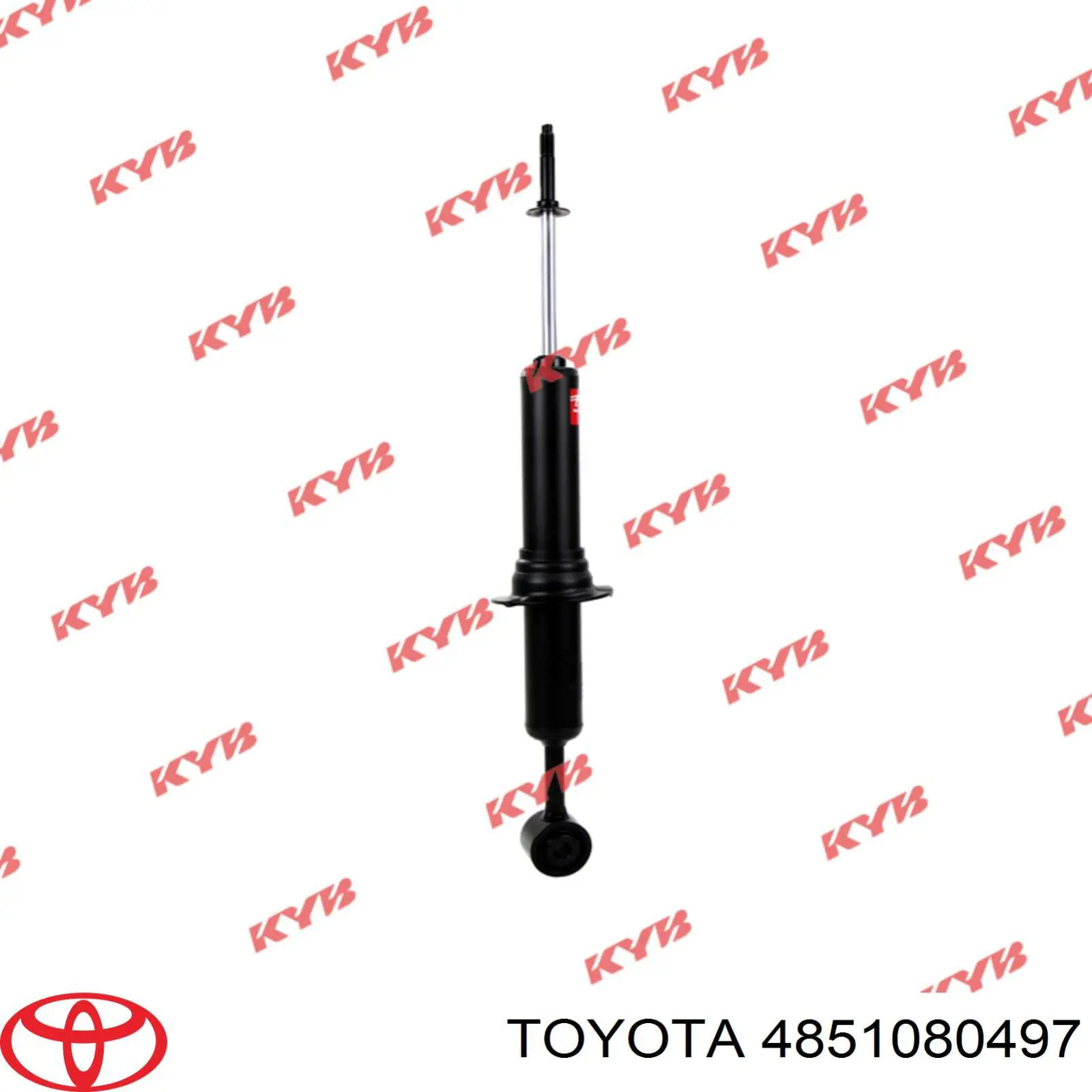 4851080497 Toyota амортизатор передній
