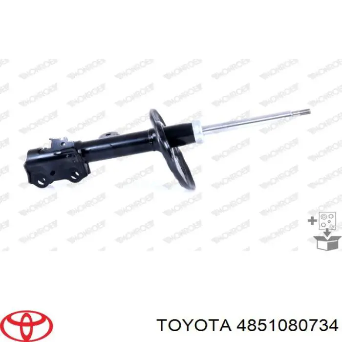 Купити 4851080734 Toyota Амортизатор передній, правий