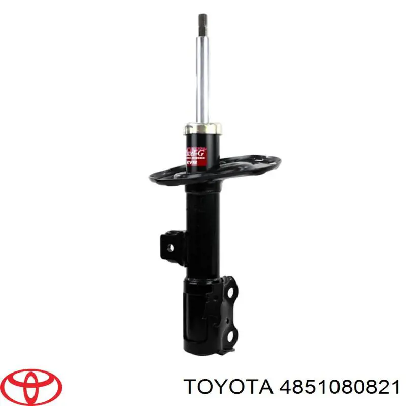 Амортизатор передній, правий Toyota 4851080821 ціна, від 53.10 USD