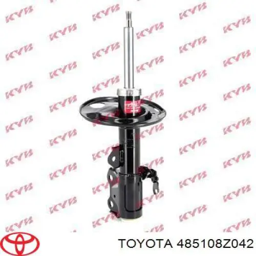 Амортизатор передній, правий Toyota 485108Z042 ціна, від 104.52 USD