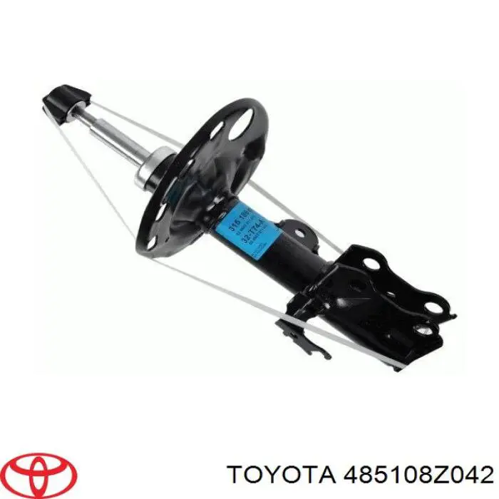 485108Z042 Toyota Амортизатор передньої підвіски