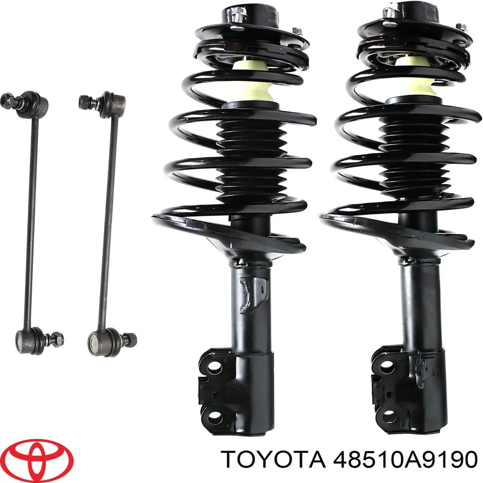 48510A9190 Toyota Амортизатор передньої підвіски