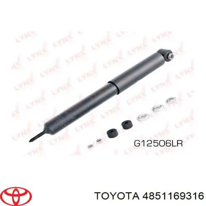  Toyota 4851169316 ціна, від 81.01 USD