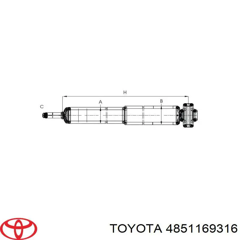 Купити 4851169316 Toyota 