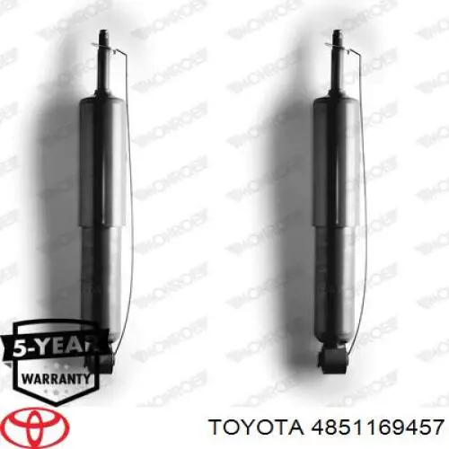 Амортизатор передній 4851169457 Toyota