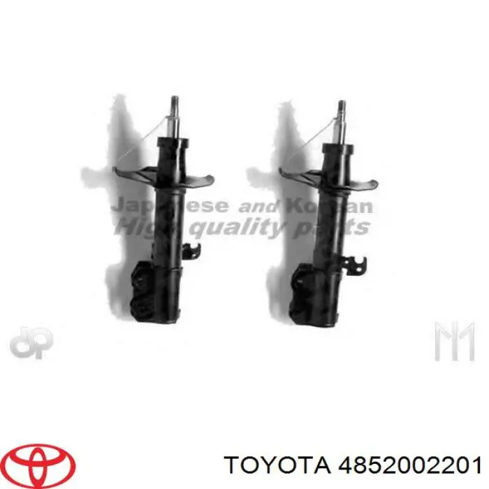 Амортизатор передньої підвіски, лівий Toyota 4852002201 ціна, від 44.10 USD