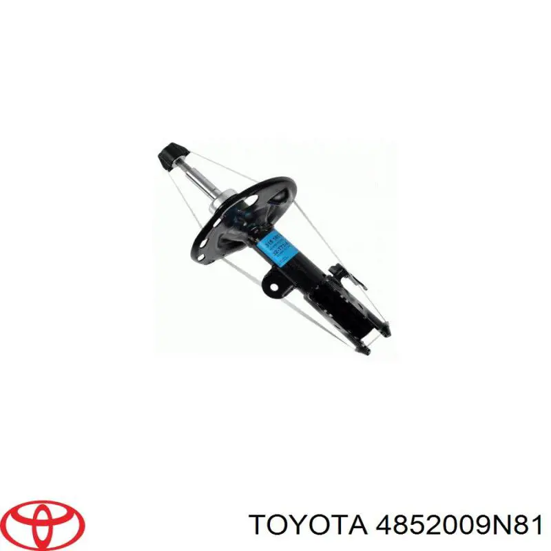 Амортизатор передньої підвіски, лівий Toyota 4852009N81 ціна, від 45.25 USD