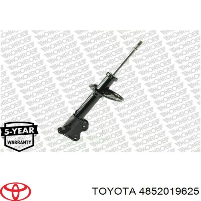 Амортизатор передньої підвіски, лівий Toyota 4852019625 ціна, від 37.68 USD