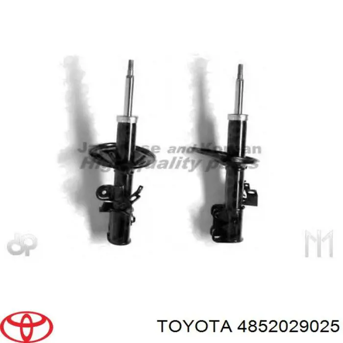 Амортизатора передній лівий MM22051 Japan Parts