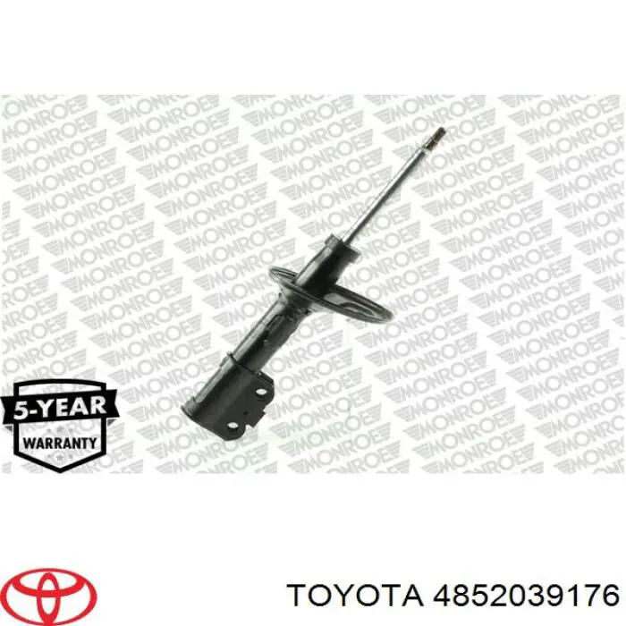 Амортизатор передньої підвіски, лівий Toyota 4852039176 ціна, від 44.48 USD