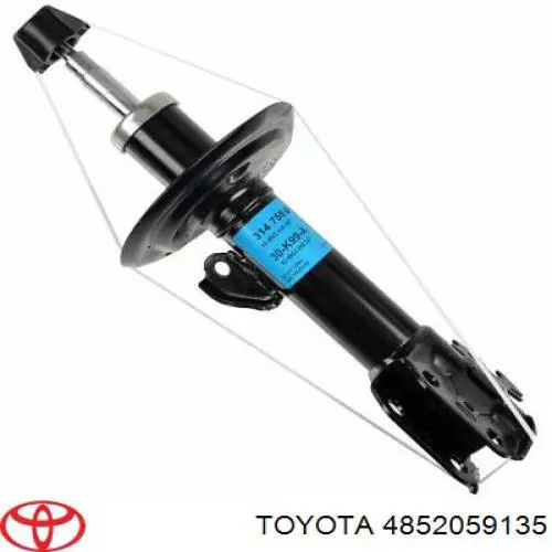 Амортизатор передньої підвіски, лівий Toyota 4852059135 ціна, від 57.85 USD