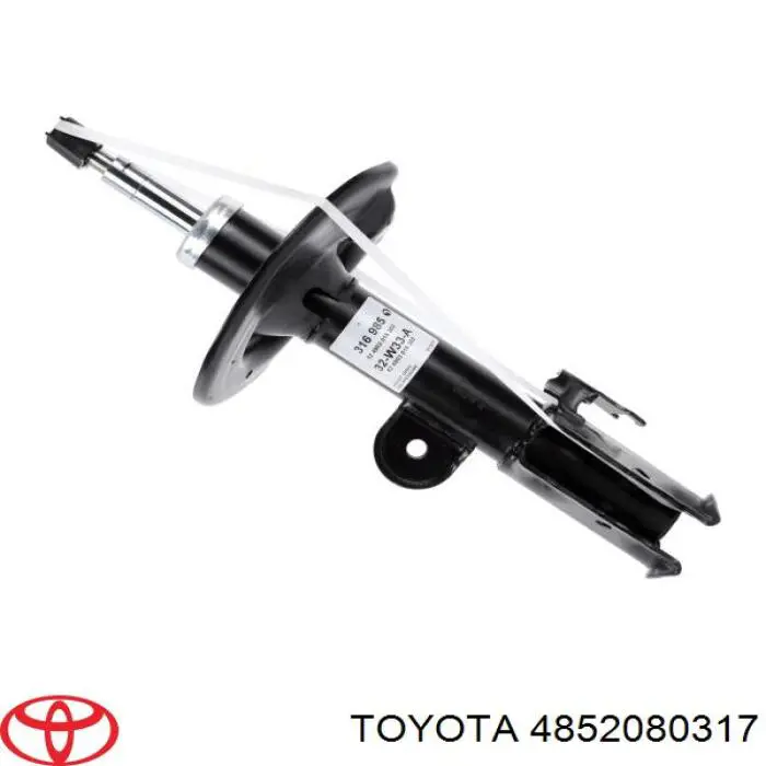 Амортизатор передньої підвіски, лівий Toyota 4852080317 ціна, від 71.13 USD