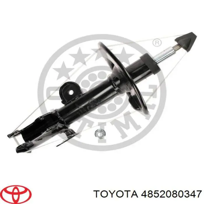 Амортизатор передньої підвіски, лівий Toyota 4852080347 ціна, від 46.96 USD