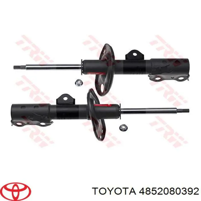 Амортизатор передньої підвіски, лівий Toyota 4852080392 ціна, від 85.28 USD