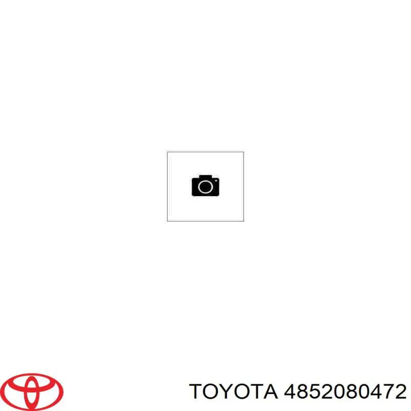 4852080472 Toyota амортизатор передній, лівий