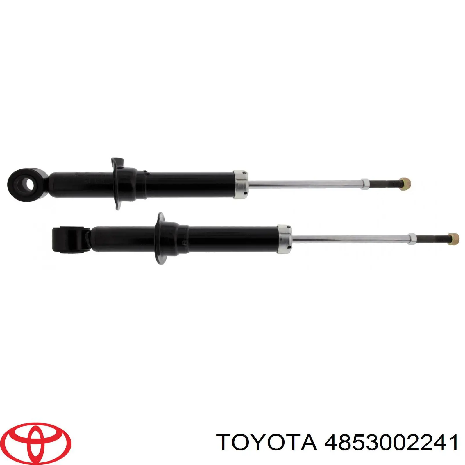 Амортизатор задній, правий Toyota 4853002241 ціна, від 31.36 USD