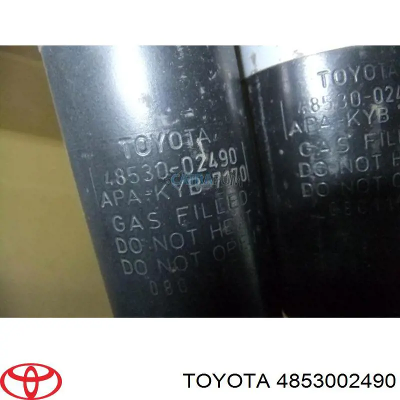 4853002490 Toyota амортизатор задній