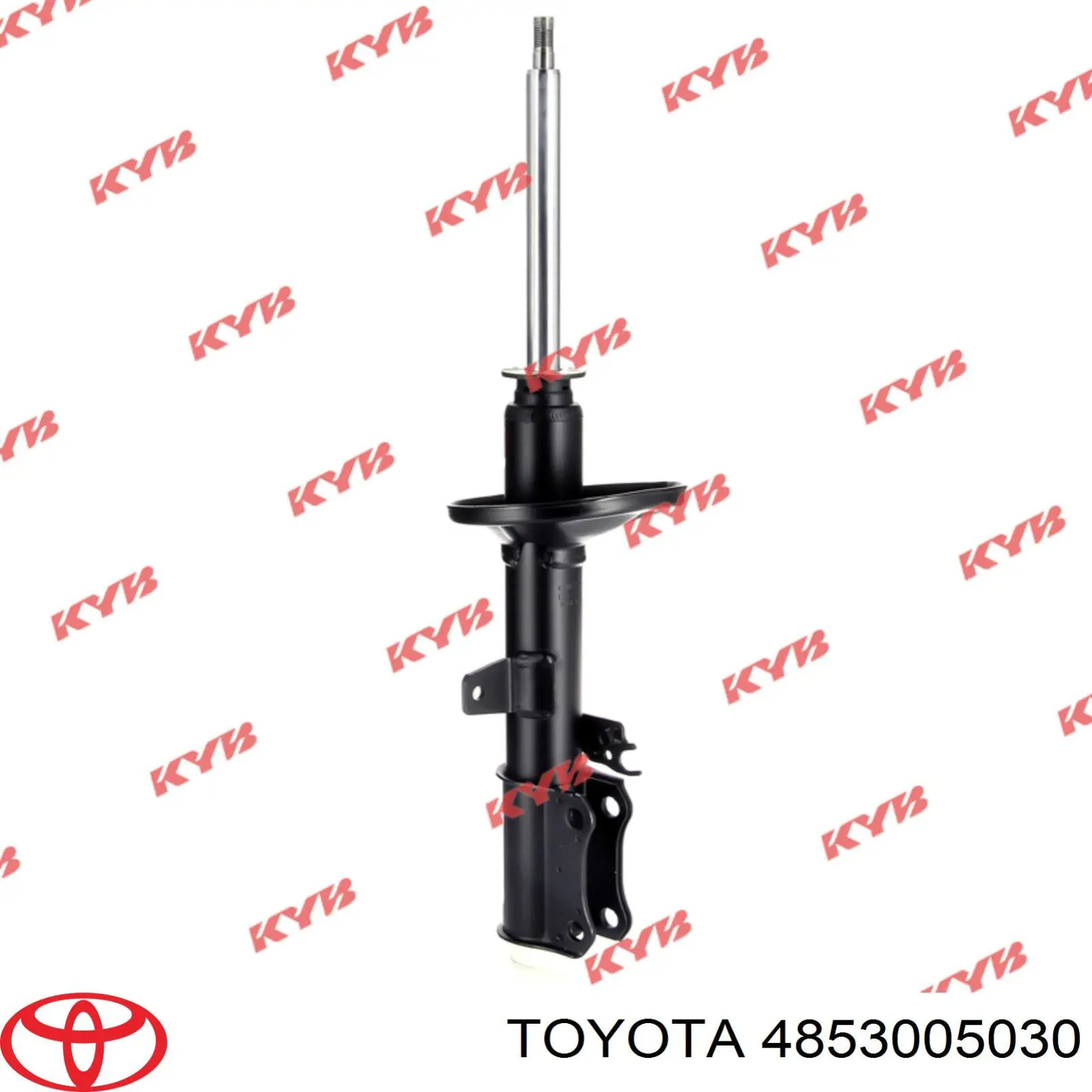 Амортизатор задній, правий Toyota 4853005030 ціна, від 69.08 USD