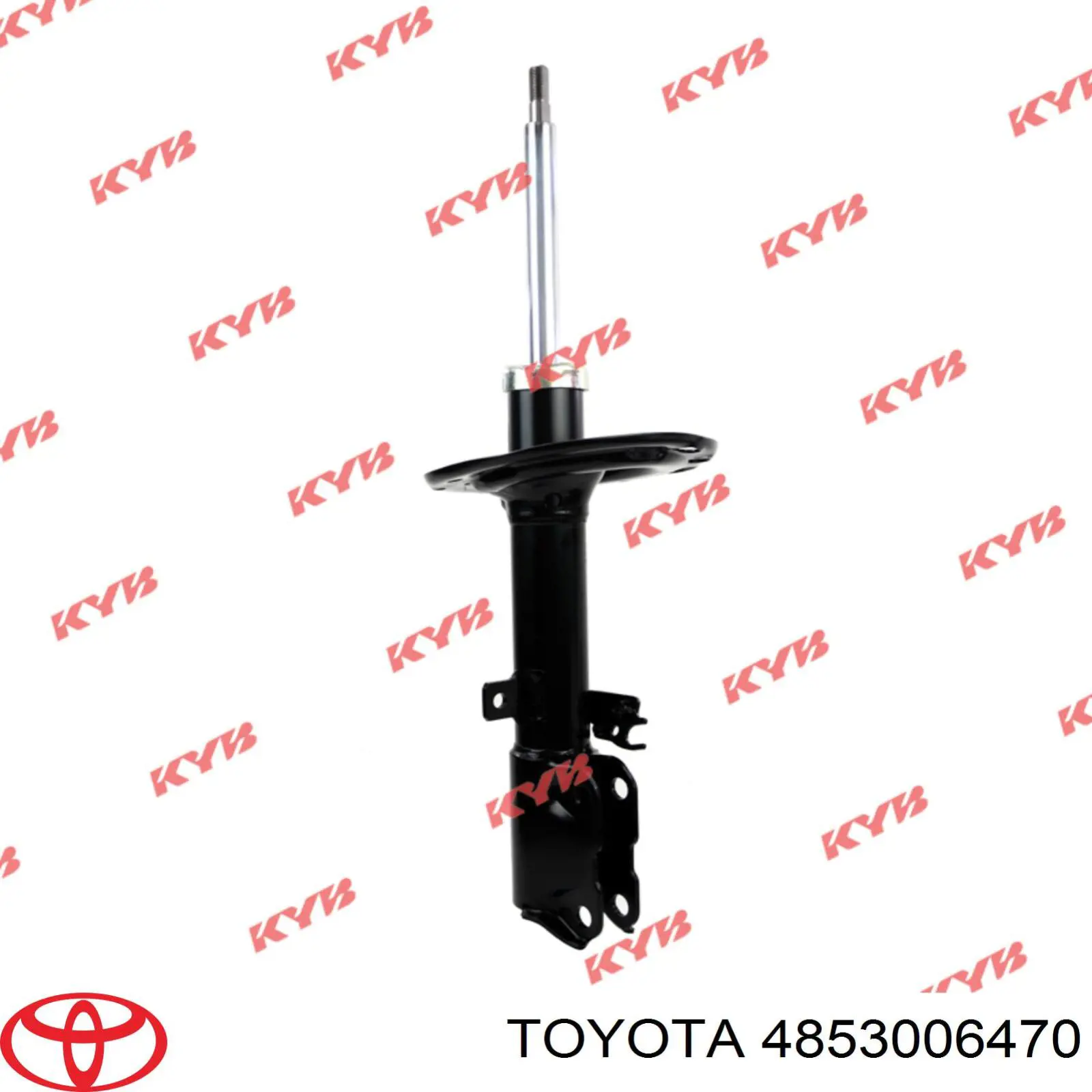 Амортизатор задній, правий Toyota 4853089015 ціна, від 52.59 USD