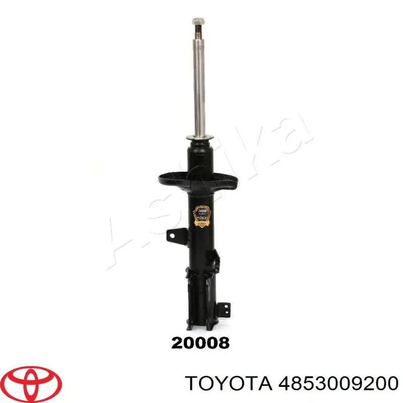 4853009200 Toyota Амортизатор задній, правий