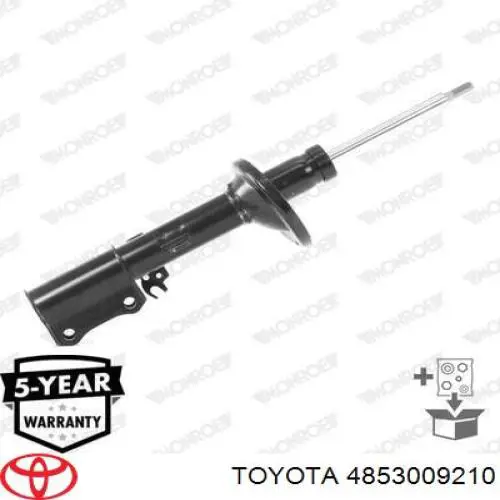 Амортизатор задній, правий Toyota 4853009210 ціна, від 37.70 USD