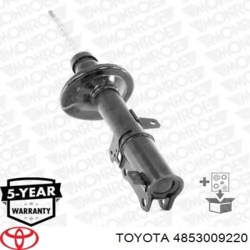 Купити 4853009220 Toyota Амортизатор задній, правий