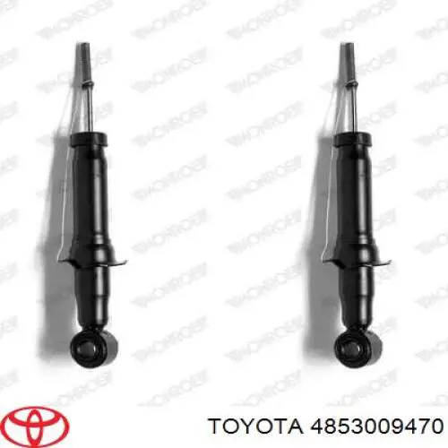 Купити 4853009470 Toyota Амортизатор задній, правий