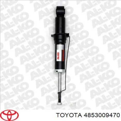 Амортизатор задній, правий 4853009470 Toyota