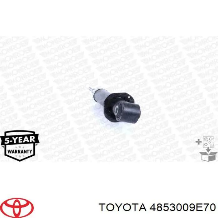 Купити 4853009E70 Toyota Стійка амортизатора задня