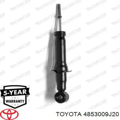 Амортизатор задній, правий Toyota 4853009J20 ціна, від 31.74 USD